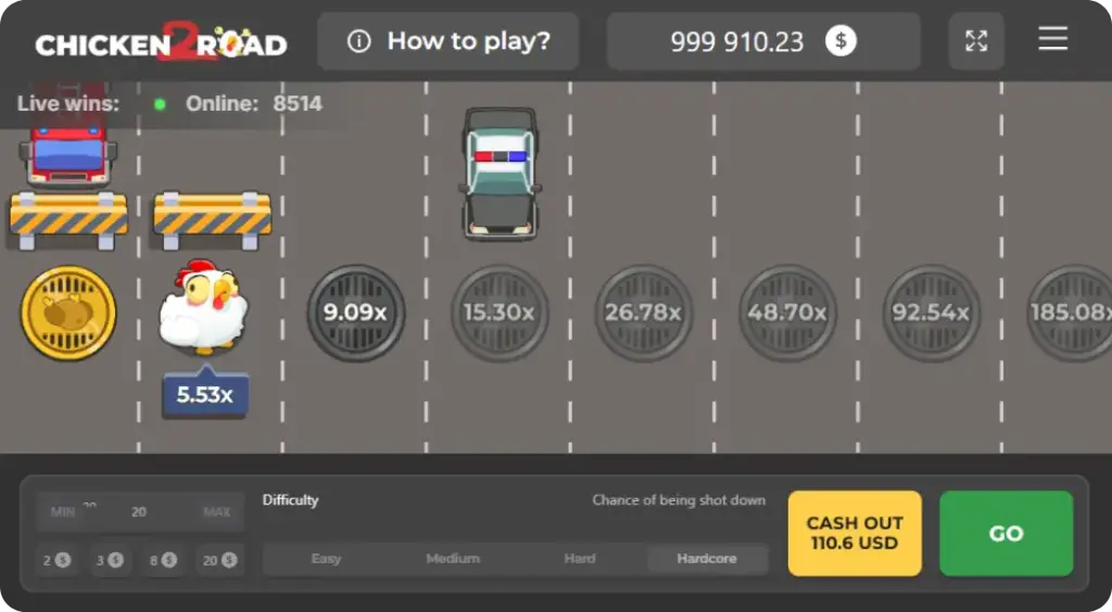 Démo gratuite du jeu Chicken Road 2 en ligne